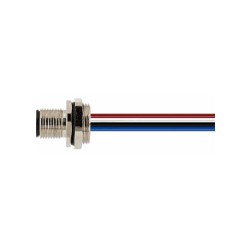 Connecteur mâle M12, 8 pol., codage A IP67, 2A, non-blindé